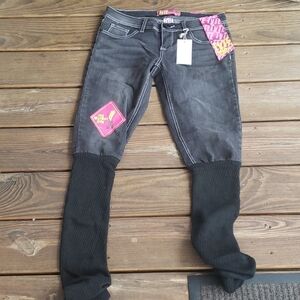 Tyte American Standard leg warmer jeans size 7